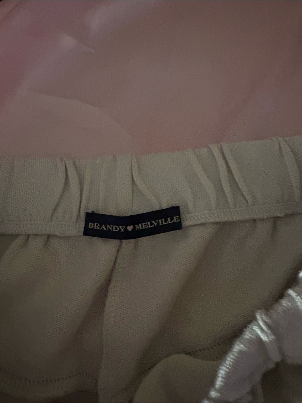white brandy melville pants